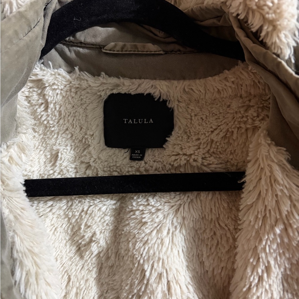Talula Gray Drawstring-Waist Utility Jacket - Picture 3 of 3